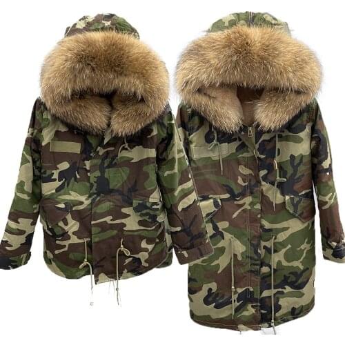 Miss Janefur Women's Parkas With Fur