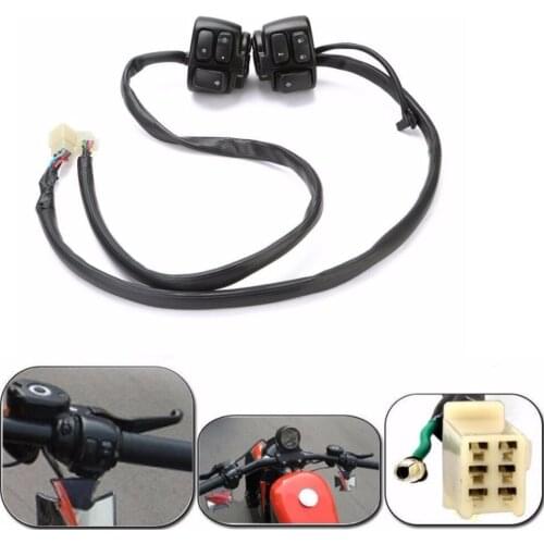 Motorcycle 1" Handlebar Control Switch Headlight Horn Turn Signal Light Switch For Harley Dyna Softail Sportster V-Rod 1996-2012