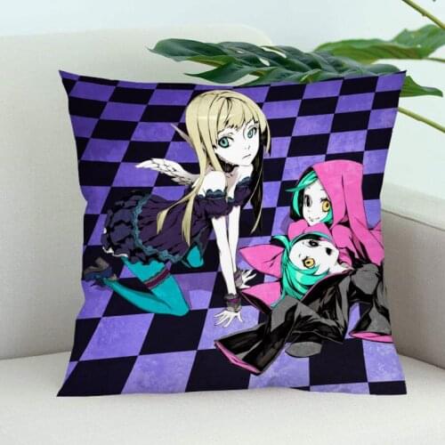 Dogs Bullets & Carnage Pillow Cover Bedroom Home Office Decorative Pillowcase Square Zipper Pillow Cases Satin Soft