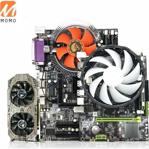 New Computer Motherboard G41/B75/X58/X79 Eight-Core Game Motherboard CPU Set Four-Piece Set I3/I5/I7