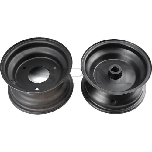 Iron 6 inch Front/rear rims skarting ATV accessories wheels suitable for 13X5.0-6 13X6.50-6 145/70-6 tires