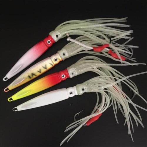 GYFISHING Ufishing Octopus Shaped Jig 17cm 52g Jigging Bait Laser Metal Fishing Lure 1 PCS