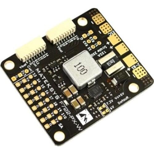 MATEK Distribution board with UBEC 5A 5V/6V/7.2VPDB F722-PX-W for Fixed Wing