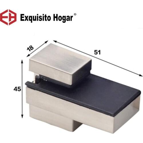 Adjustable Clamp Glass Shelf F Type Board Glass Clamp Hardware Glass Bracket Plate Clip Parts