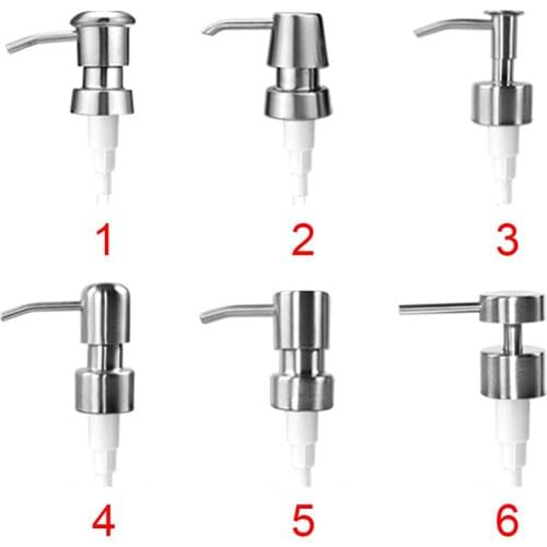 DIY Stainless Steel Soap Shampoo Liquid Dispenser Pump Jar Tube Replacement Hot