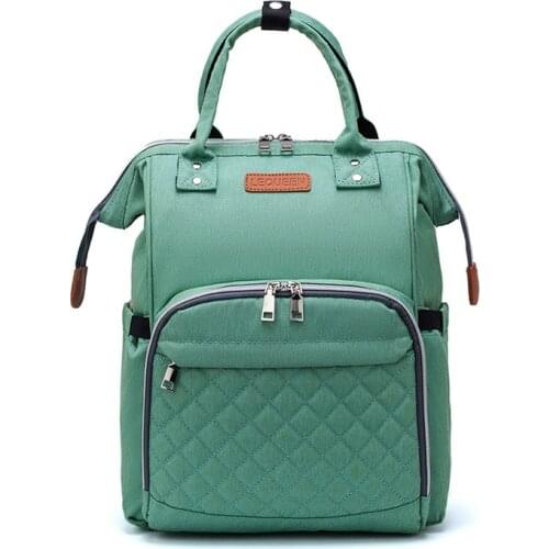 Hot Sale Baby Nappy Bag Lequeen Fashion Large Capacity Mummy Maternity Nappy Bag Diaper Bag Travel Backpack Feeding Baby Bag