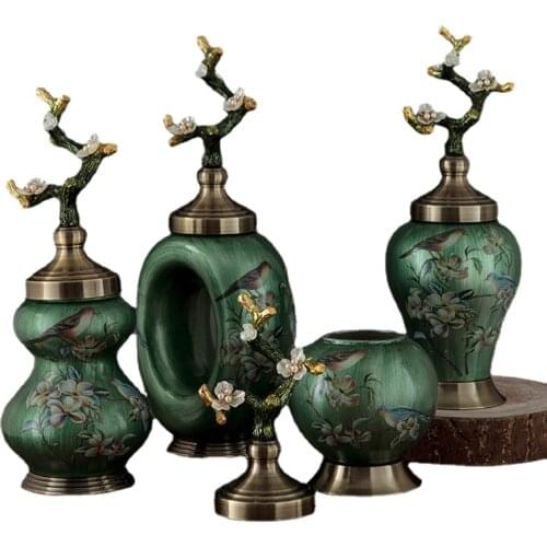 Decoration Home Decoration TV Cabinet Wine Cabinet Ceramic Living Room Entrance Creative New House European American Style