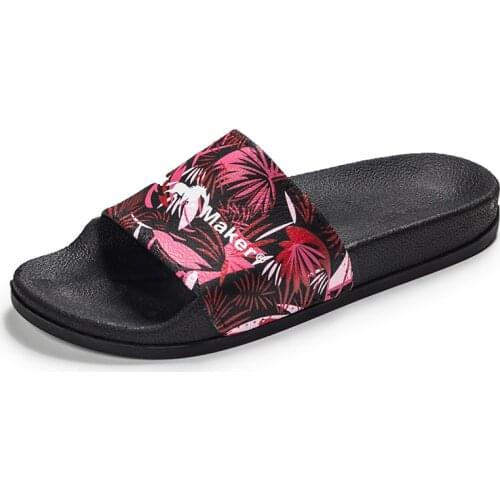 High-quality summer slippers ladies non-slip comfortable cartoon home slippers beach slippers