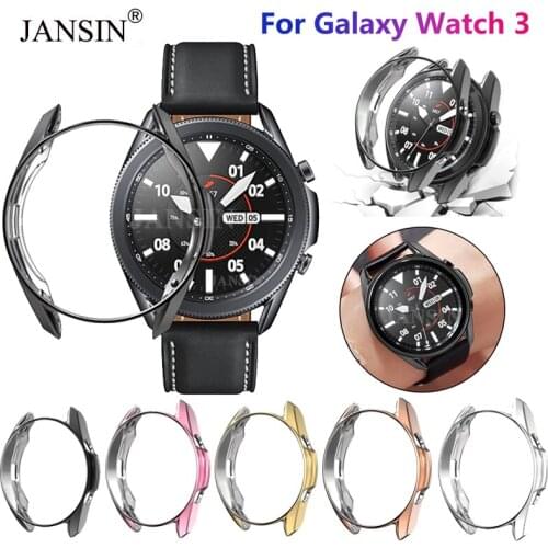 Protective Cover Case For Samsung Galaxy Watch 3 41mm 45mm Protector Bumper Shell For Galaxy Watch 3 Case Smartwatch Accessories