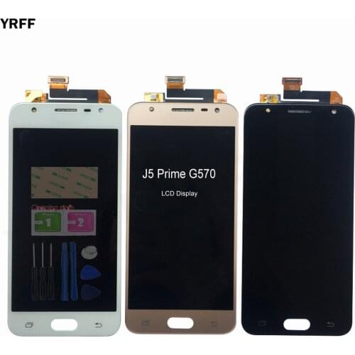 For Samsung J5 Prime G570 G570F G570M LCD Display Touch Screen Digitizer Sensor Panel Repair Parts Good Quality