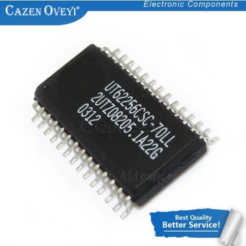 1pcs/lot UT62256CSCL-70LL UT62256CSC UT62256CSC-70LL UTC SOP-28 32K X 8 BIT LOW CMOS SRAM In Stock