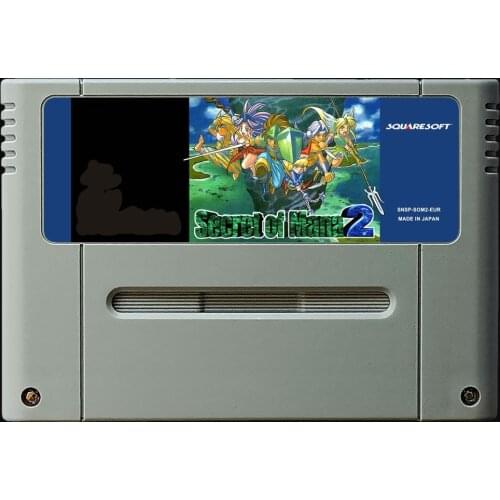 16Bit Games ** Secret of Mana 2 ( PAL EUR Version!! English Language!! )