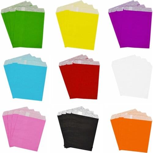 5-50pcs Kraft Paper Bags Treat Bags Candy Bag Dragee Bags Christmas Wedding Birthday Party Favors Supplies Gift Bags 13*18cm