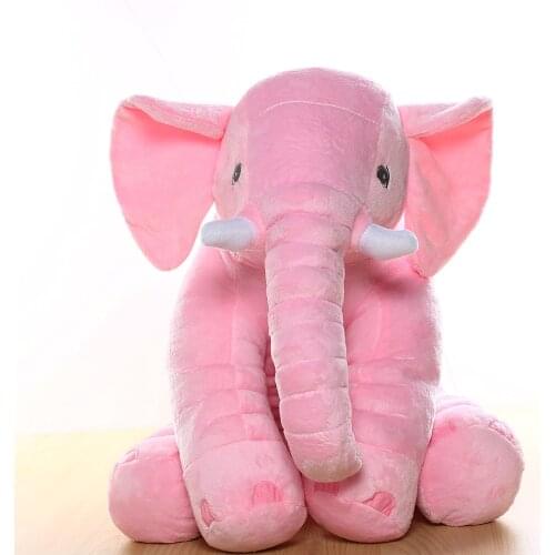 Big Elephant Toys Stuffed Animals Plush Toy Stuffed Elephant Cushion Doll for Baby Sleeping Pillow Girl Grand Son Daughter Gift