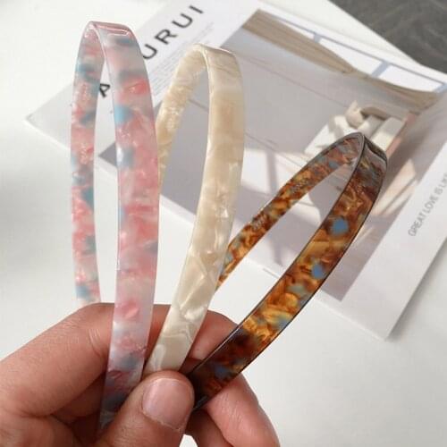 Floral Leopard Frosted Bezel Headband Turban Hairband For Women Lady Hair Hoop Hair Accessories Headwear Headdress Elegant