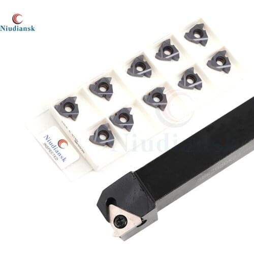 1pc SER2020K22 SER2525M22 External Thread Turning Tool Holder 10pcs 22ER 3.5 4.0 5.5 6.0ISO BMA Carbide Insert Lathe Turning Set