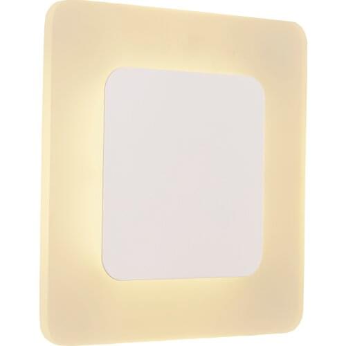 Lamplo Creative square LED Acrylic Wall Lamp Modern Home Decoration wall Sconce bedside wall light 5W bedroom wall lamp
