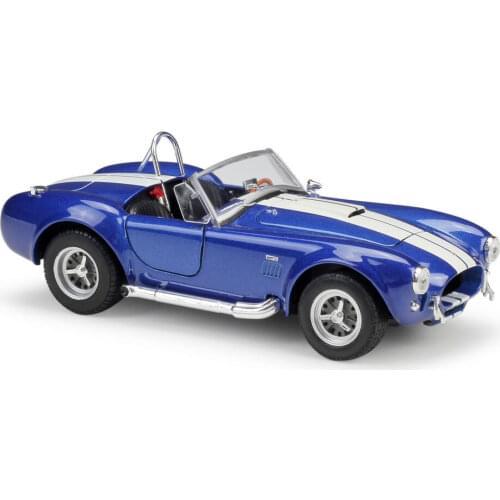 Welly 1:24 1965 Shelby Cobra 427 SC Diecast Model Racing Car New in Box