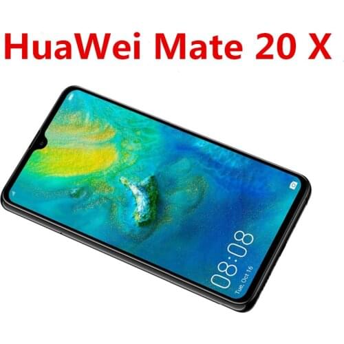 HUAWEI Mate 20 X 20X Smartphone 7.2 inch Full Screen 2244x1080 Kirin 980 octa core EMUI 9.0 5000 mAh 4*Camera Quick Charger