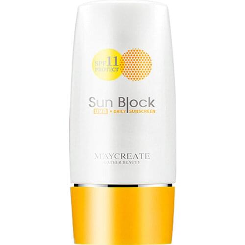 1pc Disaar Beauty Skin Care Facial Sunscreen Cream Spf Max 90 Oil Free Radical Scavenger Anti Oxidant UVA/UVB 40g Sunblock