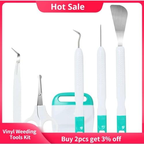 DIY Cardstock Crafting Basic Tools Kit Craft Vinyl Weeding Tools Set Silhouette Embossed Wording Tool For Cricut Maker Silhouett