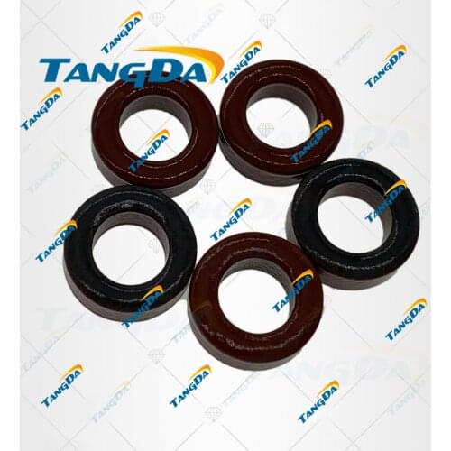 TANGDA T50 Iron powder cores T50-2 OD*ID*HT 13*7.5*5 mm 4.9nH/N2 10uo Iron dust core Ferrite Toroid Core Coating Red gray T
