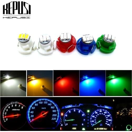 10x Neo Wedge Led T4.2 3014 SMD Instrument Panel Light A/C and Heater Control Panel Bulb for Volvo S60 S80 V70 XC70 XC90