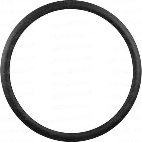 700C 27mm Wide 38mm Deep Toray Carbon Tubeless Ready Road Bike Rims With Disc Brake 3K Twill Finish