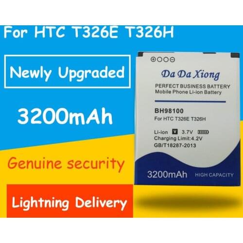 Free shipping 3200mAh BH98100 Battery for HTC Desire SV T326E Desire P T326H for phone replacement batteria