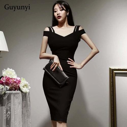 Black Elegant Party Dress 2021 Summer Sexy Double Strap Hollow Backless Big Zipper Temperament High Waist Tight Dress Women