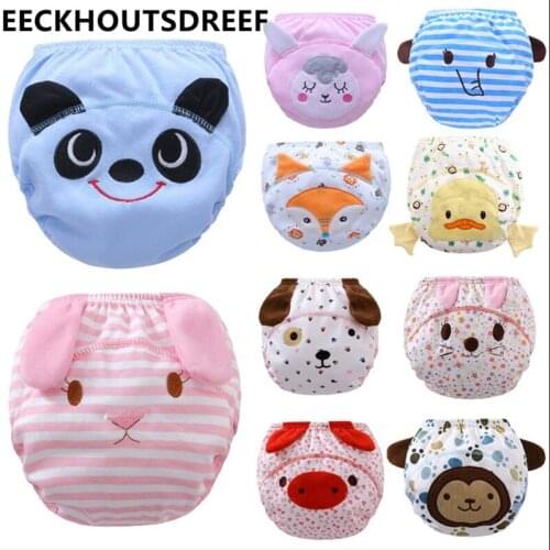 Baby Training Pants Child Cloth Study Pants Reusable Nappy Cover Washable Diapers cloth diaper 3PCS/LOT A-ZXX1002-3P