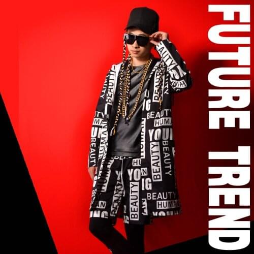 Tailor-made Men Fashion Hip Hop Long Hooded Trench Coat Male Streetwear Casual Cardigan Jacket Dancer Singer Stage Costumes