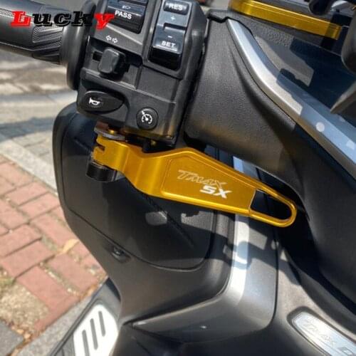 For YAMAHA T-MAX T MAX 530 TMAX530 SX 2017 2018 2019 tmax 530 dx Motorbike CNC Accessories Aluminum Parking Hand Brake Lever