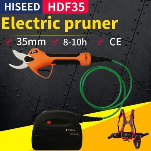 HISEED Rechargeable electric pruning shears 400w pruning shears garden pruning shears pruning shears cutting machine