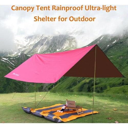 Canopy Tent Rainproof Ultra-light Shelter Large Sunscreen Parking Shed Camping Tent Field Canopy Pergola For Outdoor