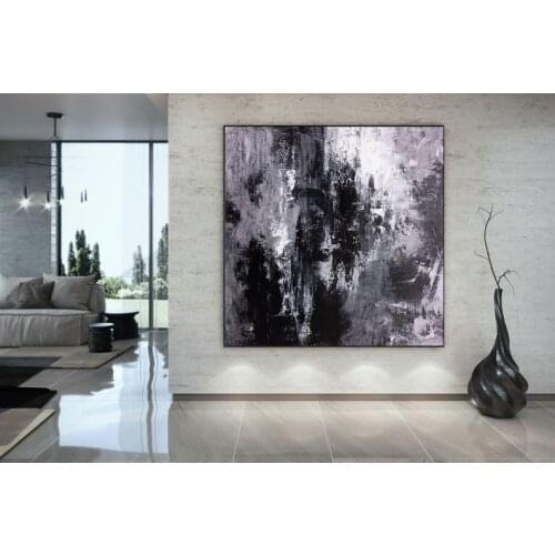Extra Large Wall Art Palette Knife Artwork Original Canvas Painting Modern Wall Decor Contemporary Art Abstract Painting