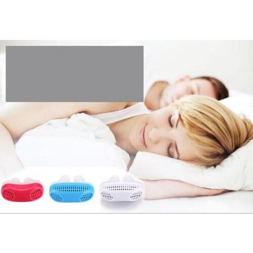 Silicone Anti Snore Nasal Dilators Apnea Aid Nose Clip Sleep Device Stop Snoring