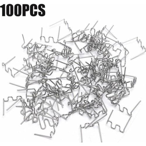 100 PCS Hot Stapler Staples For Plastic Welder Car Bumper Repair Welding Machine Hot Melt Welding Tool