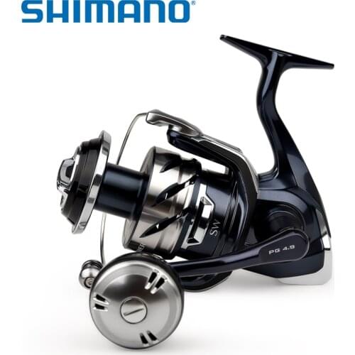 21 New SHIMANO TWIN POWER SW 4000XG 5000HG 6000Pg 10000PG INFINITY DRIVE Metal Spool 6+1BB Saltwater Spinning Fishing Reel