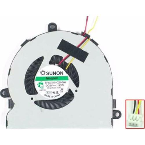 SUNON EF60070S1-C050-G99 DC 5V 1.90W 3-wire Server Laptop Cooling Fan
