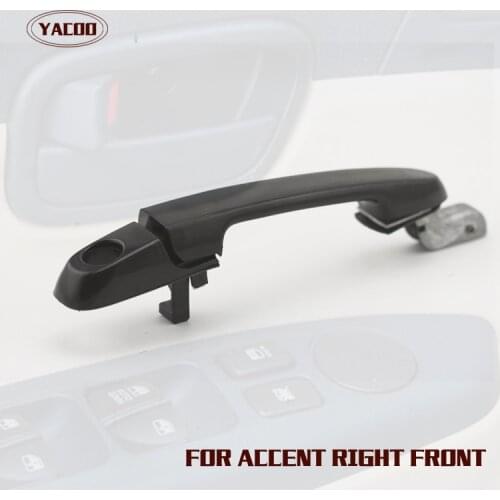 1 PCS FRONT RIGHT EXTERIOR DOOR HANDLE FOR HYUNDAI ACCENT 2007 2008 2009 2010 2011 82650-1E050