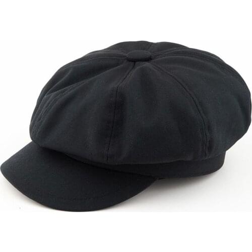 54cm 56cm 57.5cm 59cm 61-62cm Chilren Canvas Newsboy Cap Lady Fashion Painter Hat Wool Felt Beret Men Big Size Octagonal Hat