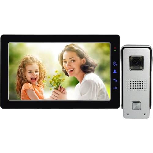 9 inch Touch Screen Color Display TFT-LCD Smart Home Access control system Video door phone Video intercom system talk-back