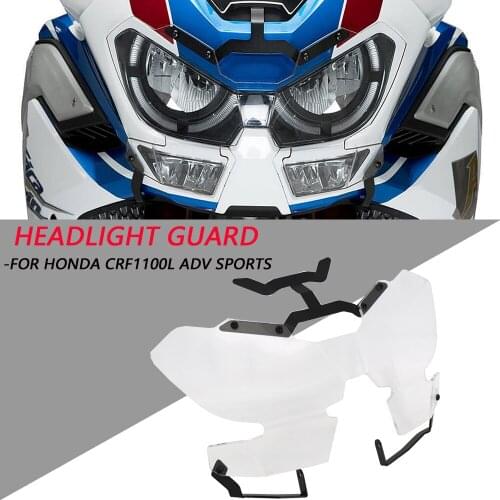 2020 2021 NEW Motorcycle For Honda CRF1100L Africa Twin Adventure Sports Headlight Head Light Guard Protector Cover
