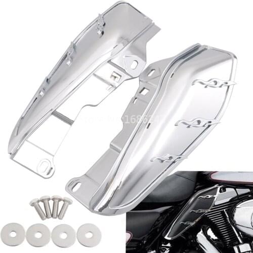 Motorycle Mid-Frame Air Deflector Heatshield For Harley Touring Electra Street Glide Road King CVO Limited FL FLTR FLHX FLHTKSE