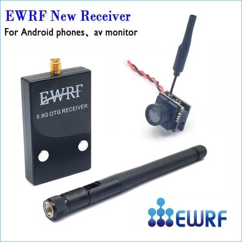 EWRF 800TVL 4:3 FPV Mini Camera 5.8G 48CH 25mW CMOS 170 Degree AIO LED Light Caddx Beetel V1 FPV Camera For RC Models