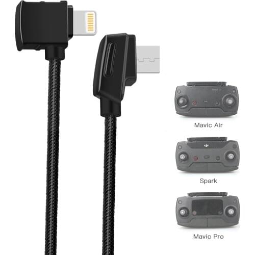 Data Cable For DJI Spark / MAVIC Pro / Mavic Air Remote Controller Tablet Mobile Phone Adapter Cable Upgrade Accessories