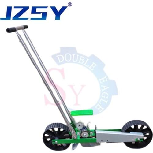Best selling hand push small vegetable seed precision sowing machine/single line cabbage turnip parsley seeder planter machine