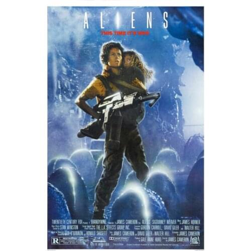 ALIEN 2 MOVIE FILM METAL TIN SIGN POSTER WALL PLAQUE