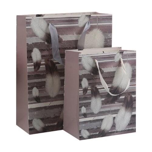 Fancy Design White Color Printing Text Paper Bags With Strong Handle For Gift Or Jewelry,Colorful paper bag --XP2375